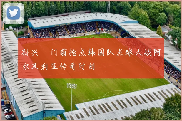 孙兴慜门前抢点韩国队点球大战阿尔及利亚传奇时刻